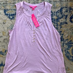 Lilly Pulitzer NWT Essie Tank Top Size L